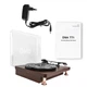 Gramofon DNA TT1 z Bluetooth i trzema prędkościami obrotowymi w obudowie mahoniowej (5908249816336) - obraz 7