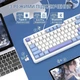 Бездротова ігрова механічна клавітура Attack shark x85 White-purple, 75%, 4000мАг, Hot-Swap, RGB, 2.4GHz/Bluetooth/USB - изображение 3
