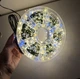 Гірлянда Роса Хвойна лапа 100 м 2000 LED Флеш FLASH з ефектом мерехтіння, теплий жовтий колір, зелений дріт - зображення 10