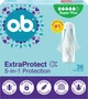 Тампони o.b. ExtraProtect Super Plus 36 шт (3574661900483) - зображення 1
