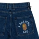Джинси чоловічі широкі BAPE сині баггі з вишивкою Y2K стиль 32 (2078-460-3) - изображение 7
