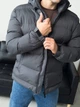 Чоловіча зимова куртка 6643 Madiss 4XL Сірий - изображение 3