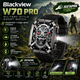 Смарт годинник Blackview W70 Pro Black military - изображение 1