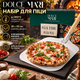 Набор для пиццы DOLCE MARE: каменная доска 38×30 см из кордиерита до 900°C и алюминиевая лопата, для духовки и гриля - изображение 1