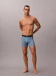 Трусы боксеры мужские Calvin Klein NB4495-2OT(Stepping Logo Gulf Blue) M Голубой (199156167306) - изображение 2