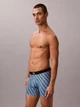 Трусы боксеры мужские Calvin Klein NB4495-2OT(Stepping Logo Gulf Blue) XL Голубой (199156167740) - изображение 4