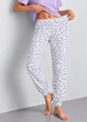 Піжамні бавовняні штани Primark Printed Bottom Pyjama М Низ піжами Ліловий (10443) - зображення 1