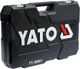 Набор автомобильных инструментов YATO с ключами 1/2", 3/8", 1/4" 129 предметов (YT-38881) - изображение 3