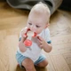 Погремушка прорезыватель Львенок 8×14 см от 3 месяцев BabyOno 1590 - изображение 3