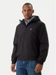 Чоловіча куртка Calvin Klein Hooded Ripstop Harrington, чорна - L - зображення 1