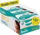 Набір вологих серветок Pampers Aqua Soft Touch 12 x 60 шт (8006530460101) - зображення 1