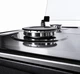 Плита газова з газовою духовкою Canrey CGK 6040S Black/Inox Econom Class - зображення 4