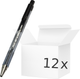 Zestaw długopisów Pilot BP-S-Matic 0.7 mm 12 szt Black (4902505106446) - obraz 1