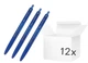 Набір ручок Pilot Super Grip G Автоматичні Сині 12 шт (ZES4902505524462) - зображення 1
