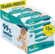 Набір вологих серветок Pampers Aqua 99% води 15 x 60 шт (8006530442077) - зображення 1