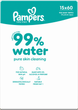Набір вологих серветок Pampers Aqua 99% води 15 x 60 шт (8006530442077) - зображення 6