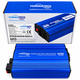 Автомобільний інвертор 12–220 вольт 22×13,5×5,8 см перетворювач напруги для дому 1200 Вт з модифікованою синусоїдою Синій - зображення 8