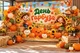 Баннер на Хэллоуин. Halloween "День Тыквы. Урожай тыквы" размер 2х3м. С люверсами. - изображение 2