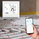 Регулятор електричної теплої підлоги Zigbee 3.0 Moes чорний - изображение 6