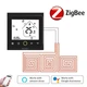 Регулятор електричної теплої підлоги Zigbee 3.0 Moes чорний - изображение 7