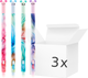 Набір видаляемых ручок GDD Happy Color Ушастики Fluffy 12 шт (ZES5902979032271) - зображення 1
