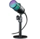 Мікрофон Defender Glow GMC 400, Black, USB, конденсаторний, RGB підсвічування, підставка, 1.3 м (64640) - зображення 1