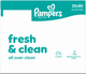 Набір вологих серветок Pampers Fresh & Clean 20 x 80 шт (8006530443265) - зображення 4
