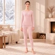 Комплект женского термобелья Lesko 8099 Light pink 4XL антибактериальный мягкий эластичный - изображение 1