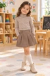 Базова бежева водолазка Cozy Stretch Kiddo бежевий 98 см - изображение 1