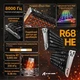 Ігрова Клавіатура ATTACK SHARK R68 HE Ink Shade ENG + UA, Магнітні світчі. Дротова, 8000Hz/s. RGB Підсвічування, Switch 0.005mm. Rapid Trigger - зображення 10