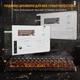 Ігрова Клавіатура ATTACK SHARK R68 HE Ink Shade ENG + UA, Магнітні світчі. Дротова, 8000Hz/s. RGB Підсвічування, Switch 0.005mm. Rapid Trigger - зображення 13