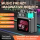Портативна Bluetooth-колонка Blueseed DK-08, 5 Вт, RGB-підсвітка, чорна - зображення 8