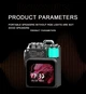 Портативна Bluetooth-колонка Blueseed DK-08, 5 Вт, RGB-підсвітка, чорна - зображення 9