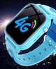 Детские смарт часы с подвеской на шею Lemfo Y82 Часы-телефон 2 в 1 с 4G SIM картой, прослушиванием, видеозвонками, GPS, кнопкой SOS и влагозащитой IP67 Черный - изображение 8