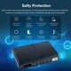 Мини ИБП DC UPS без аккумуляторов для роутера, модема и камер, выходы 5V/9V/12V, USB, PoE 15V/24V, черный - изображение 2