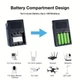 Мини ИБП DC UPS без аккумуляторов для роутера, модема и камер, выходы 5V/9V/12V, USB, PoE 15V/24V, черный - изображение 4