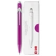 Ручка Caran d'Ache 849 Metal-X Фіолетова, box 849.850 - изображение 4