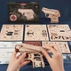Пазл-3D Mini Gun ROBOTIME Rolife LQ502 - изображение 3