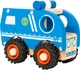 Drewniany radiowóz Small Foot Niebieski (4020972110770) - obraz 2