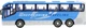 Autobus turystyczny Vehicool Cars & Trucks inercyjny 32 cm Niebieski (8714627000672) - obraz 4