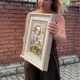 Икона Божьей Матери "Неустанной помощи" серебряная с позолотой в раме 18040.6\1 - изображение 5