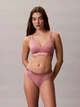 Бюстгальтер без косточек хлопковый Calvin Klein 770631883 L Розовый (1162951494) - изображение 2