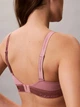 Бюстгальтер без косточек хлопковый Calvin Klein 770631883 L Розовый (1162951494) - изображение 5