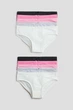 Набор из 10 пар хлопковых трусов для девочек от бренда H&M - изображение 1