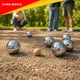 Шары для петанка Kruzzel 22915 8 шт. с чехлом хромированные - изображение 10