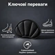 Вкладыши на задник для обуви самоклеящиеся мягкие 5 пар / 10 шт, защита пятки от натирания, черные - изображение 3