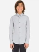 Подростковая рубашка для мальчика Calvin Klein 207961490 158 см Серая (1159854862) - изображение 1