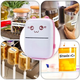 Портативний міні принтер термопринтер Mini printer Pink - зображення 6