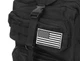 Туристичний рюкзак Trizand 8919 35 л чорний Oxford 600D з MOLLE та поясним ременем - зображення 3