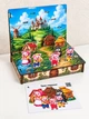 Обучающая деревянная игра Enotik Сказочный театр 3 в 1 — театр теней, сюжетная игра, карточки с заданиями, 3+ - изображение 6